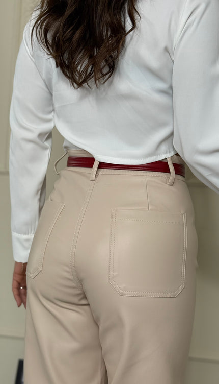 Pantalone Ecopelle Susanna