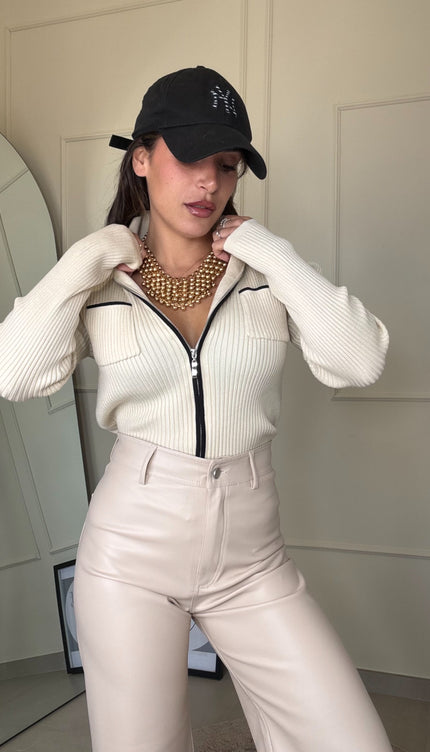 Maglioncino Con Zip Linda