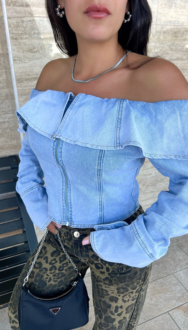 Top Denim Cecilia