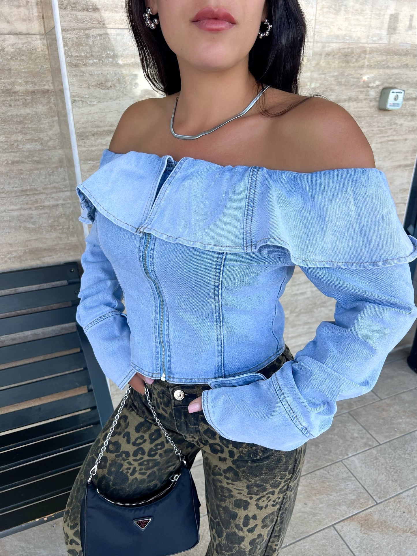 Top Denim Cecilia
