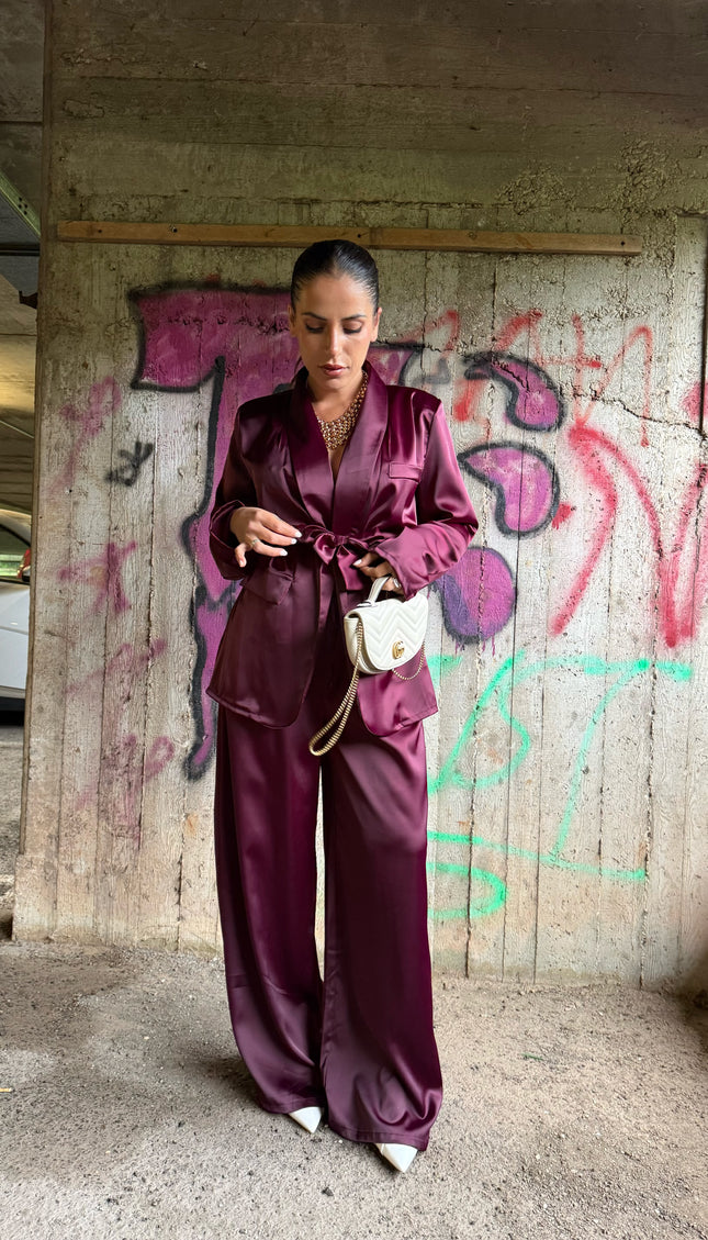 Coordinato Lady Burgundy