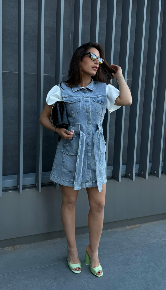 Abito Denim Chic