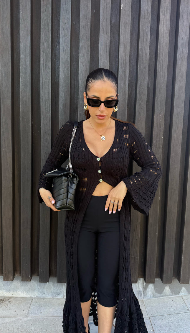 Cardigan Kimono Melita Nero