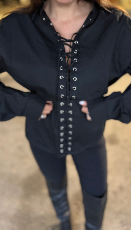 Camicia Cindy Nera