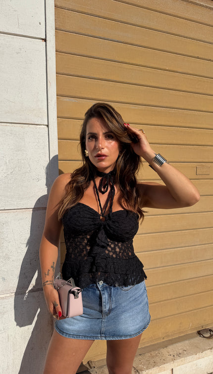 Top Giselle Nero