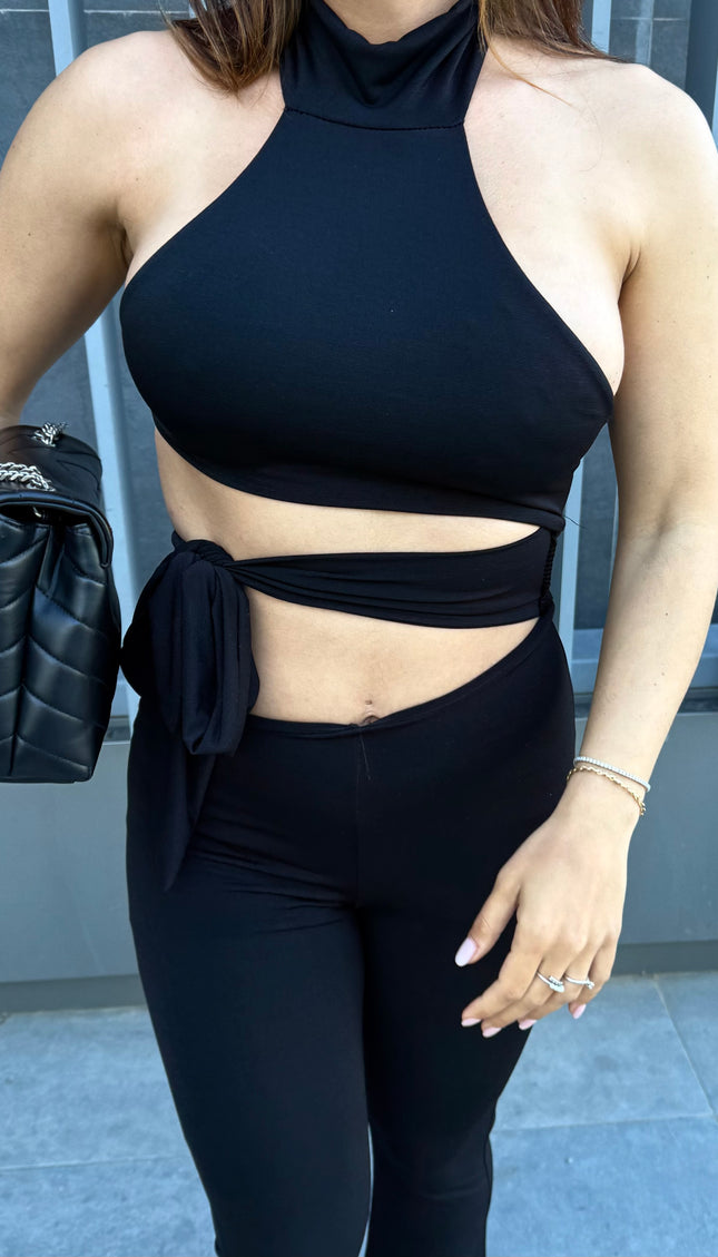 Jumpsuit Silhouette Nera