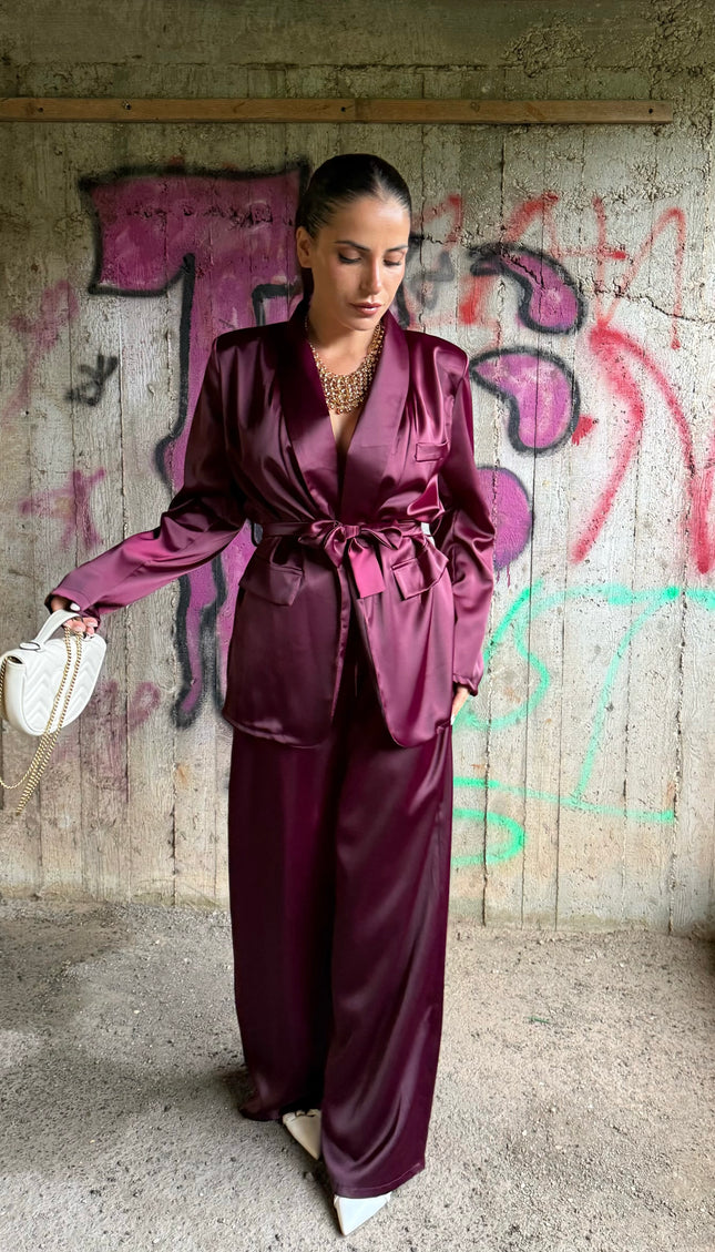 Coordinato Lady Burgundy