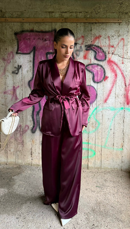 Coordinato Lady Burgundy