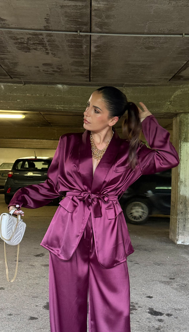 Coordinato Lady Burgundy