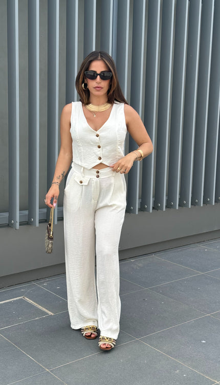 Coordinato Flamy panna