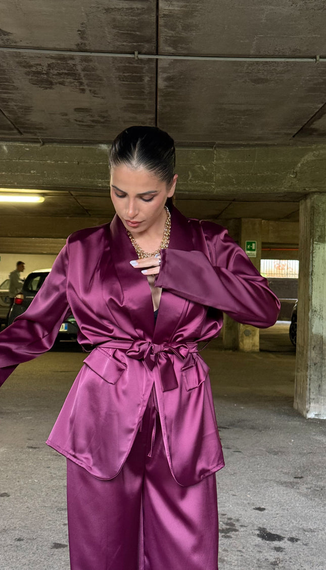 Coordinato Lady Burgundy