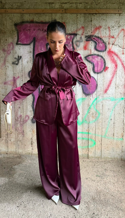 Coordinato Lady Burgundy