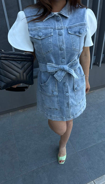 Abito Denim Chic