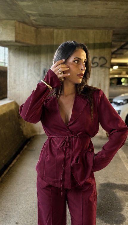 Coordinato Sveva bordeaux