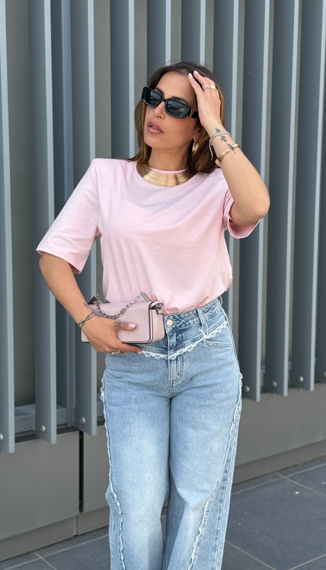 T-shirt Cotone con spalline