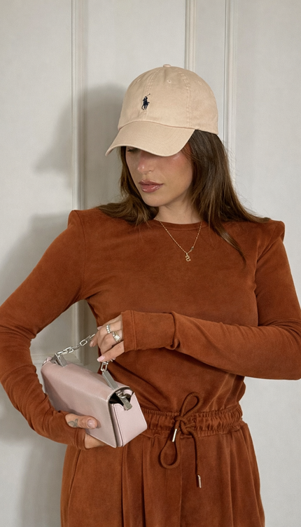 Coordinato Manuela terracotta