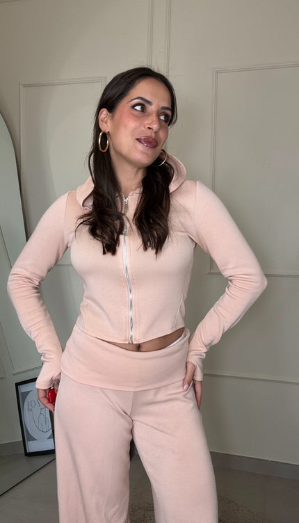 Tuta Iconica Rosa  Pesca