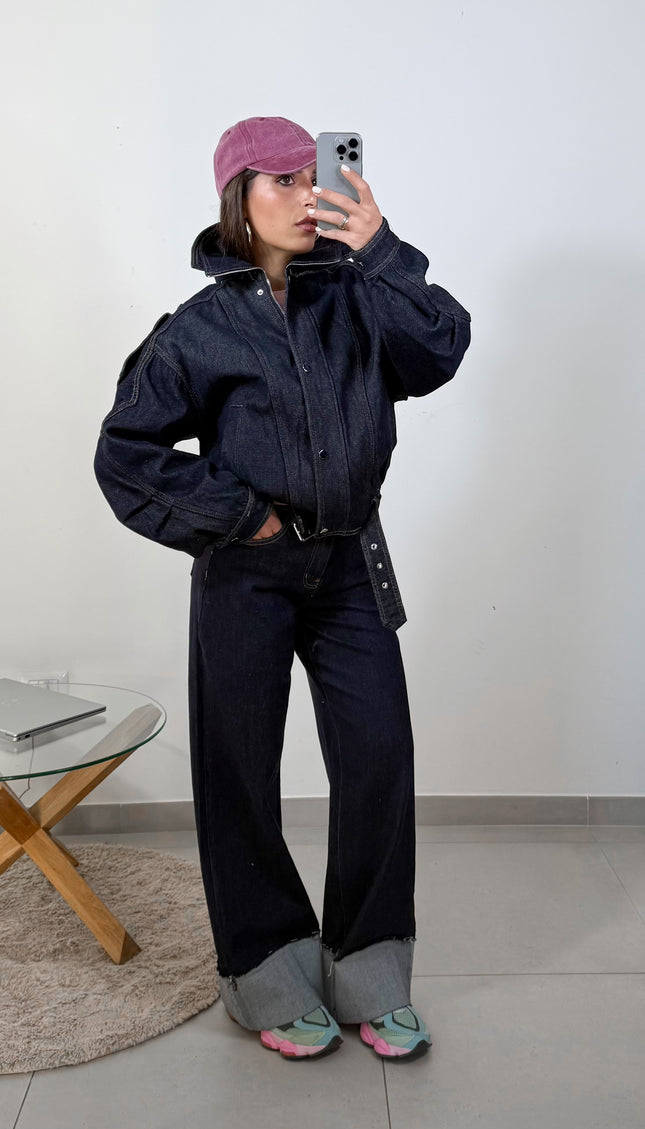Bomber In Denim