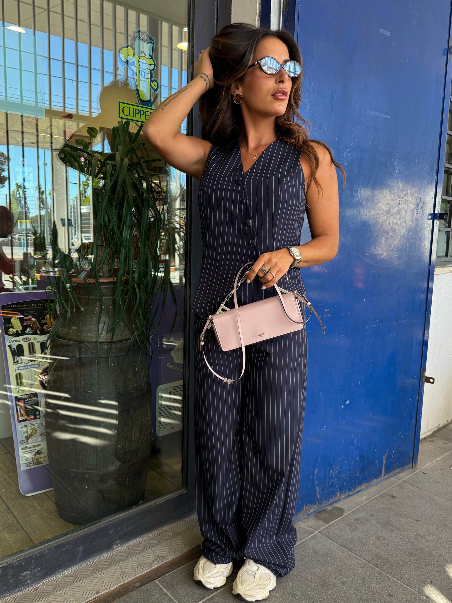 Completo Gessato Aurora