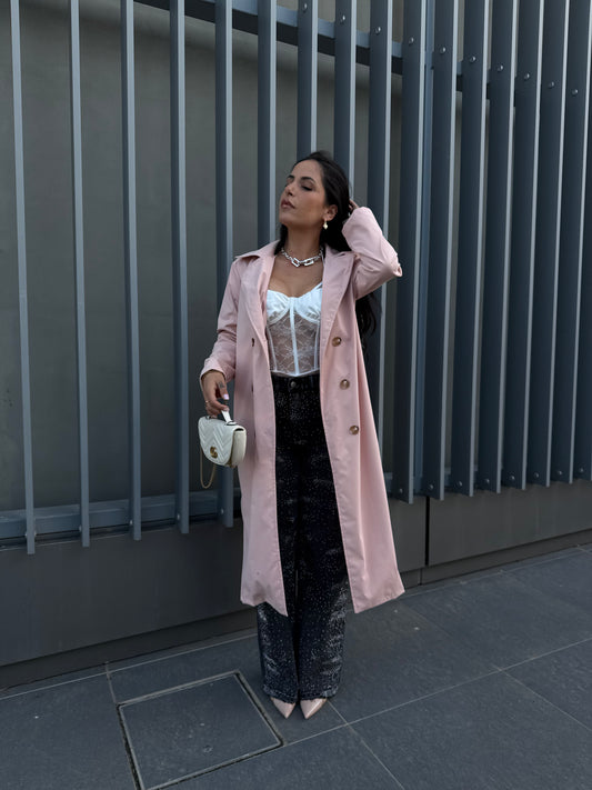 Trench Cipria Francesca