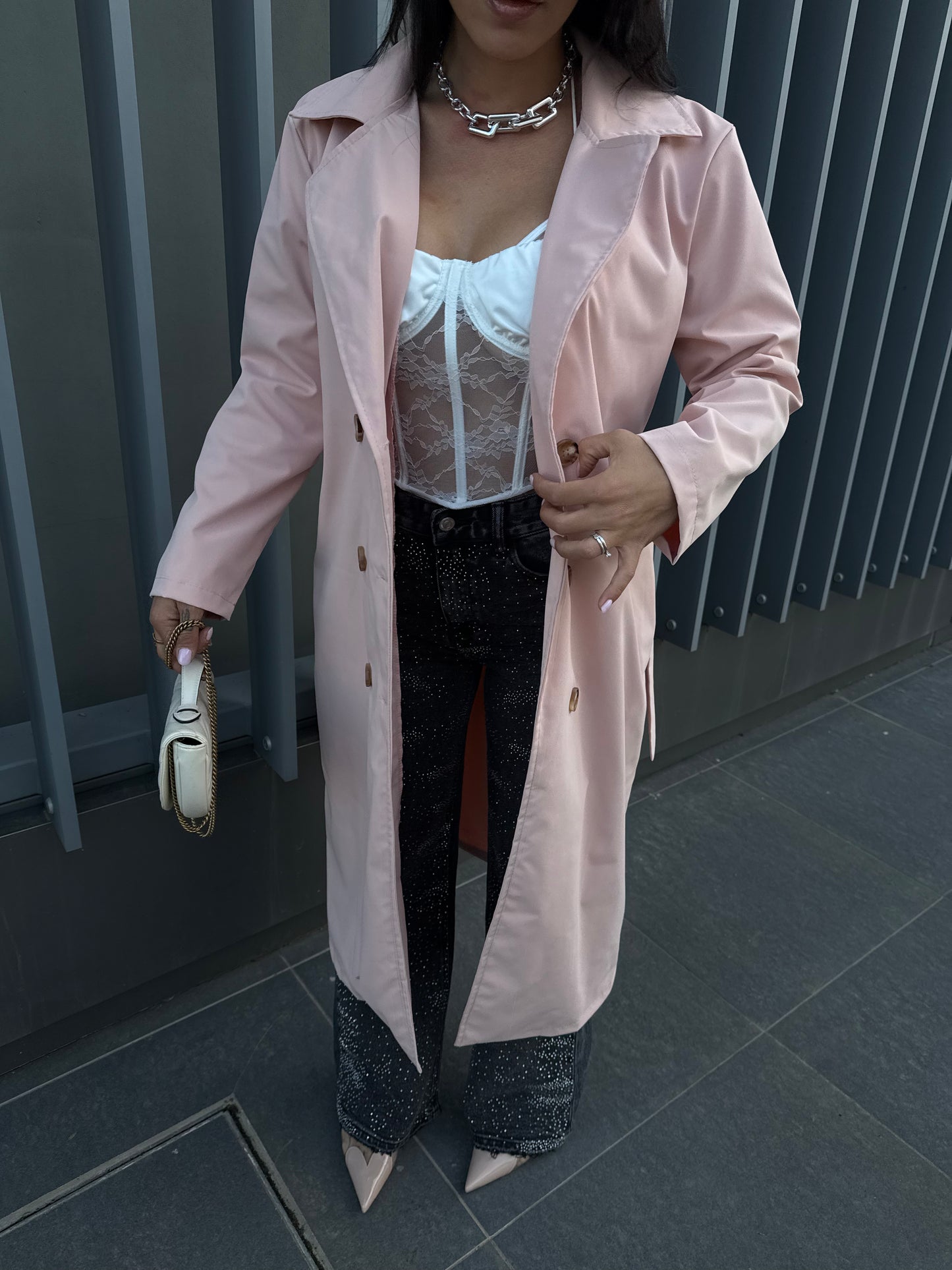 Trench Cipria Francesca