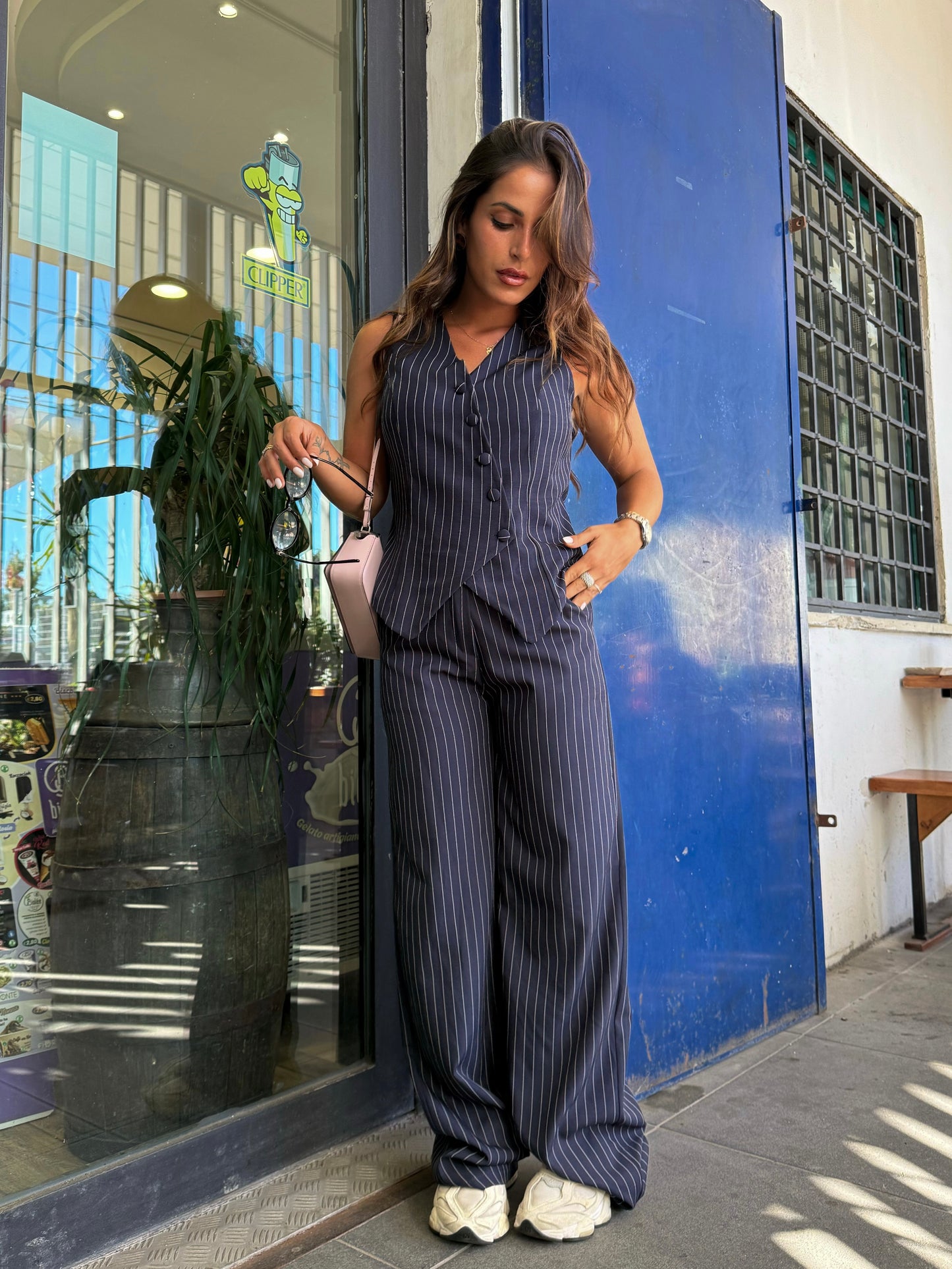 Completo Gessato Aurora