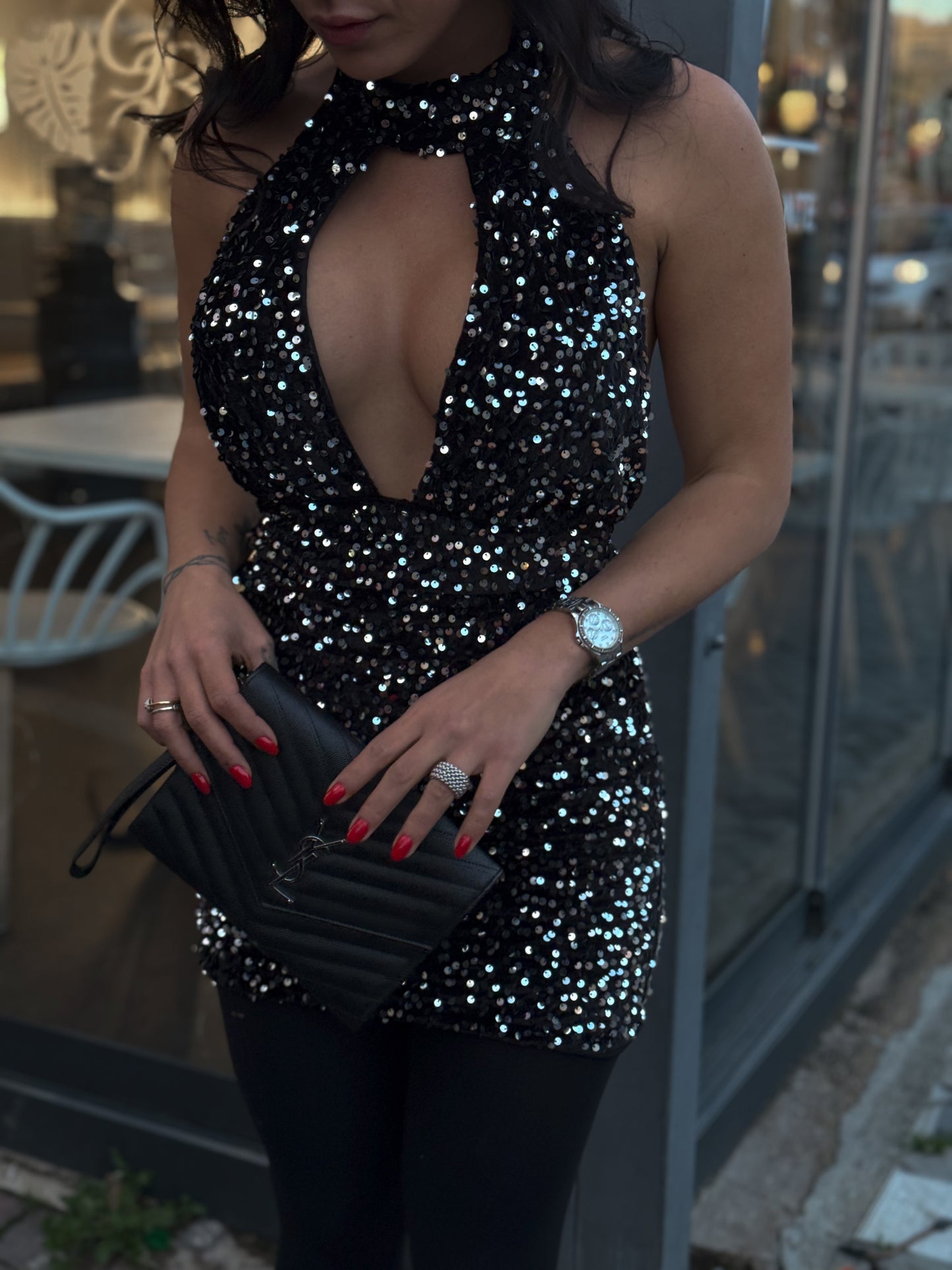 Mini Dress Paillettes Simona