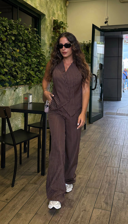 Completo  Gessato Aurora