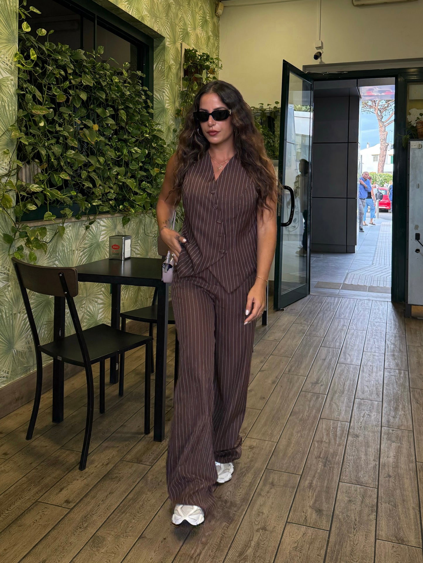 Completo  Gessato Aurora