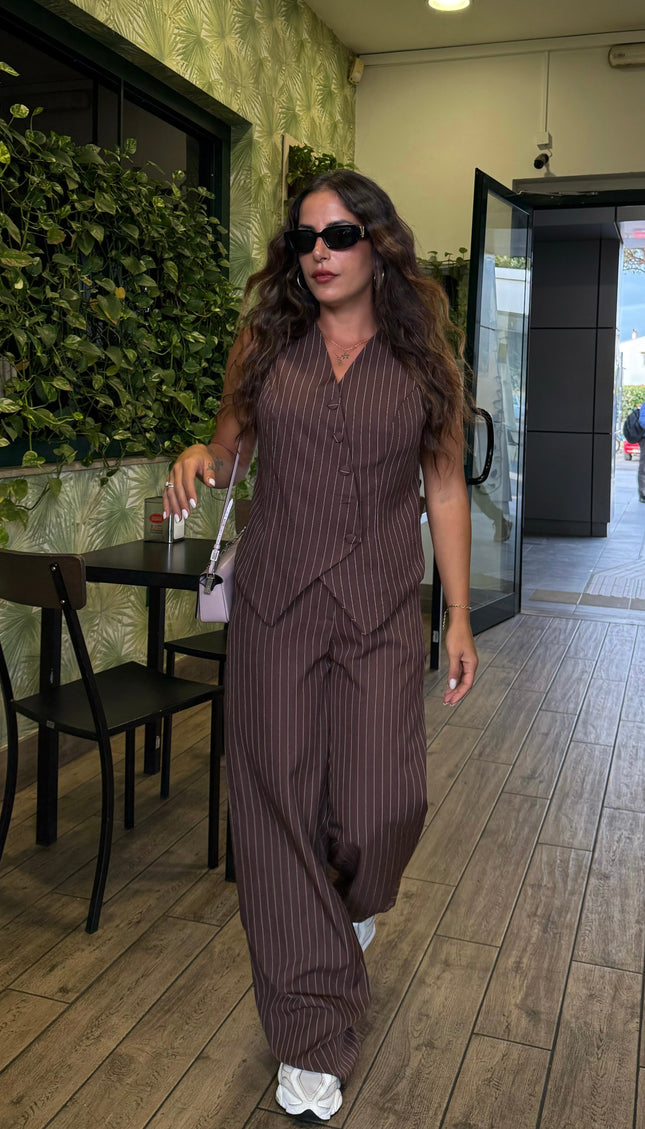 Completo  Gessato Aurora