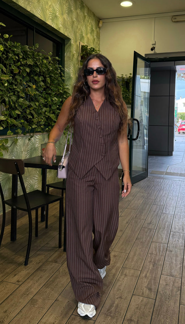 Completo  Gessato Aurora