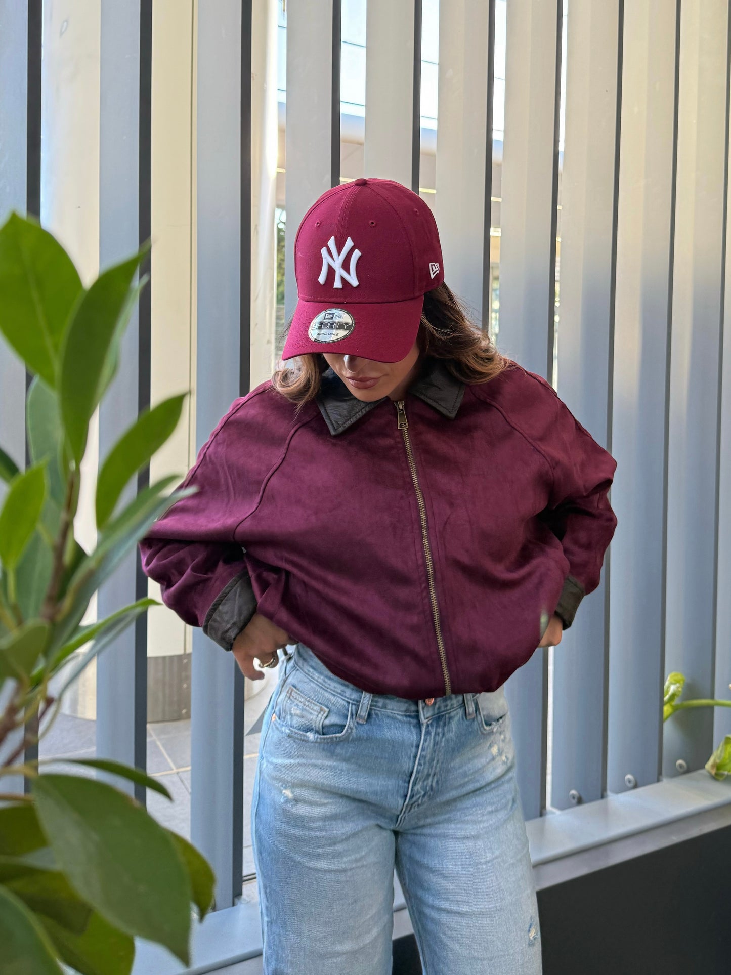 Bomberino Scamosciato Bordeaux