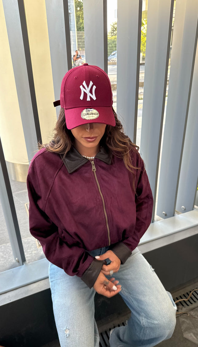 Bomberino Scamosciato Bordeaux