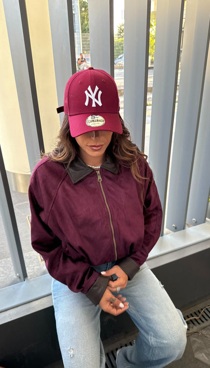 Bomberino Scamosciato Bordeaux