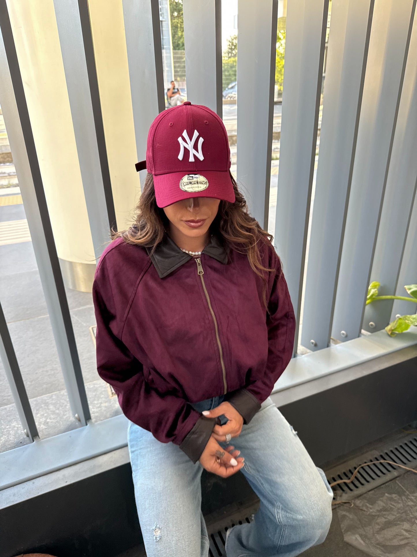 Bomberino Scamosciato Bordeaux