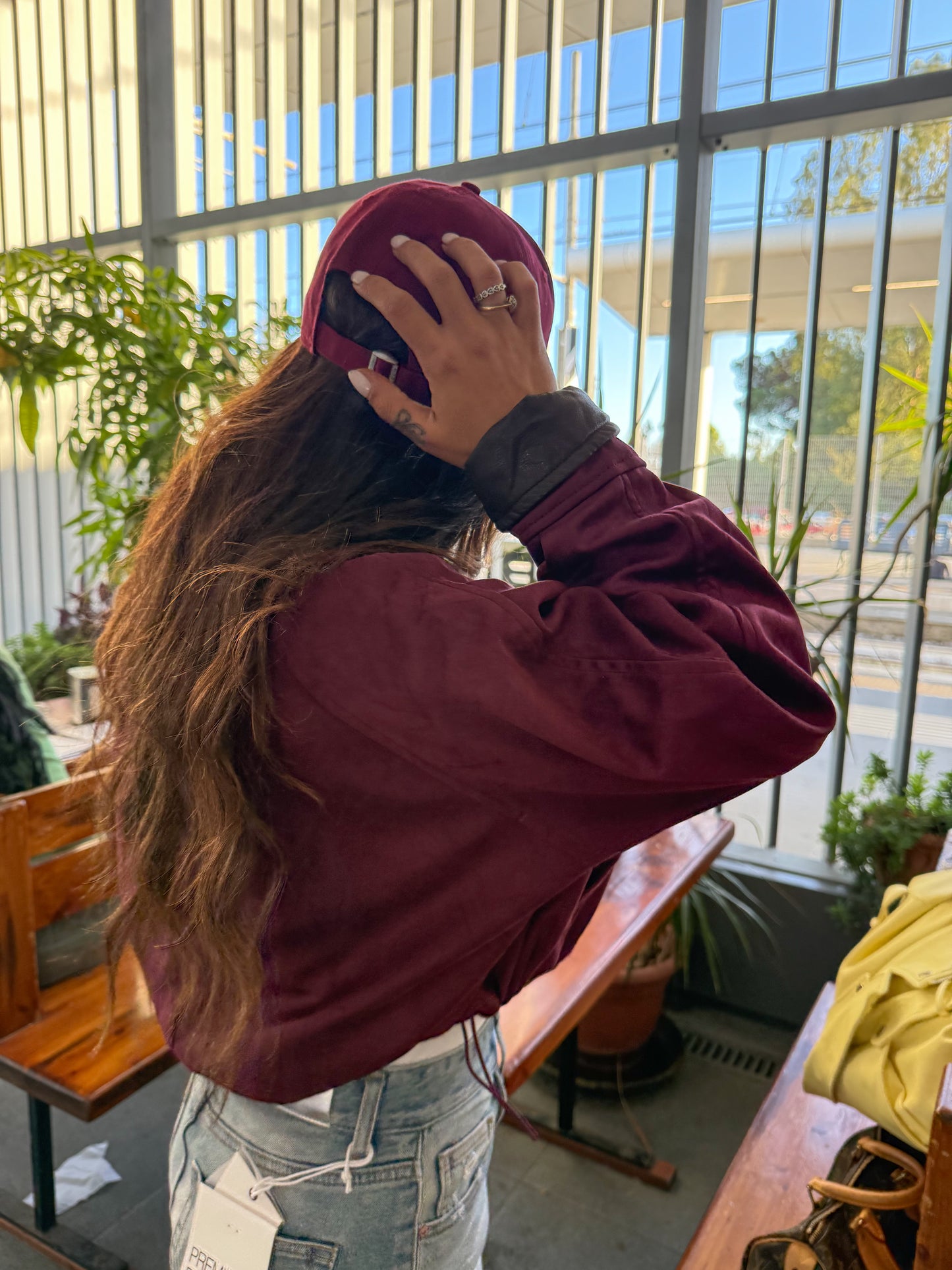 Bomberino Scamosciato Bordeaux