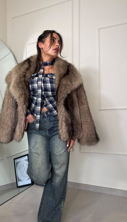 Eco Pelliccia Aura Beige