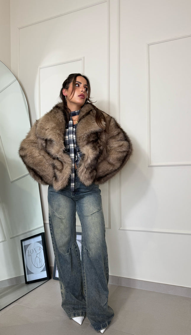 Eco Pelliccia Aura Beige