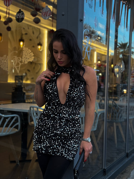 Mini Dress Paillettes Simona