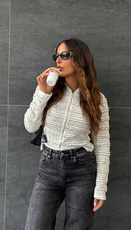 Felpa Ricamata Carola