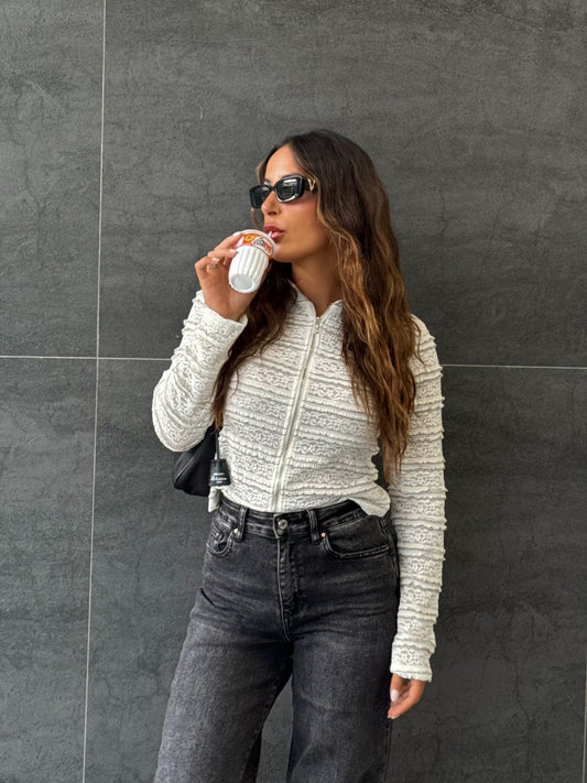 Felpa Ricamata Carola