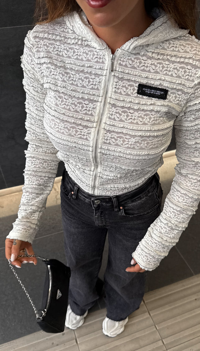 Felpa Ricamata Carola