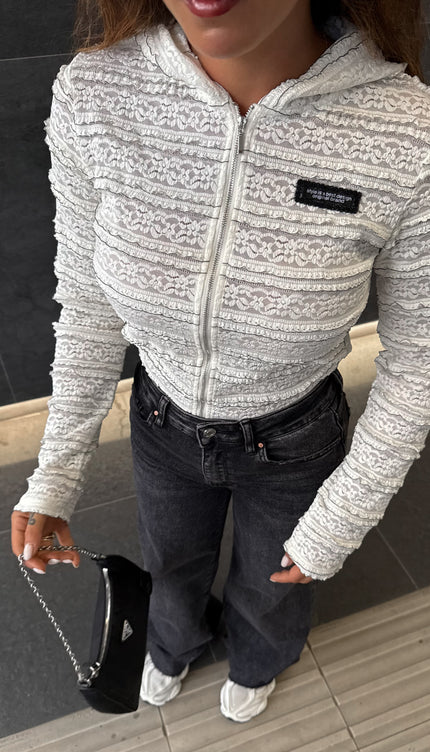 Felpa Ricamata Carola