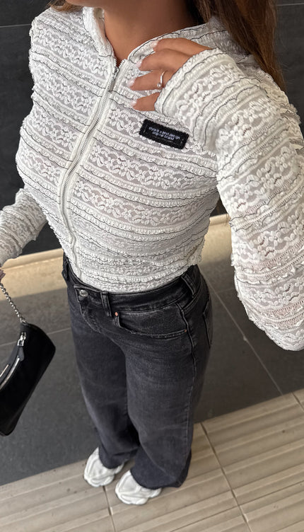 Felpa Ricamata Carola