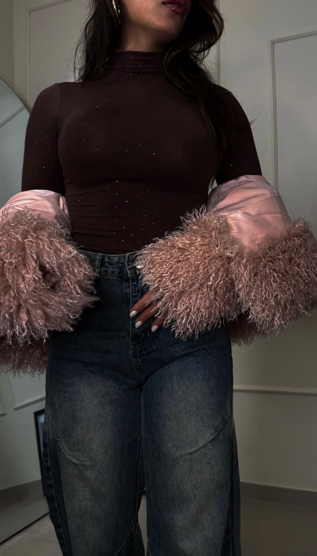 Lupetto Shine Marrone