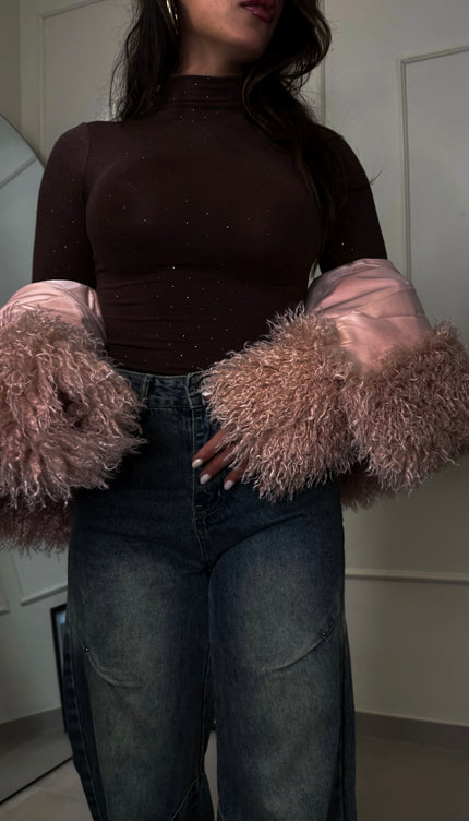 Lupetto Shine Marrone