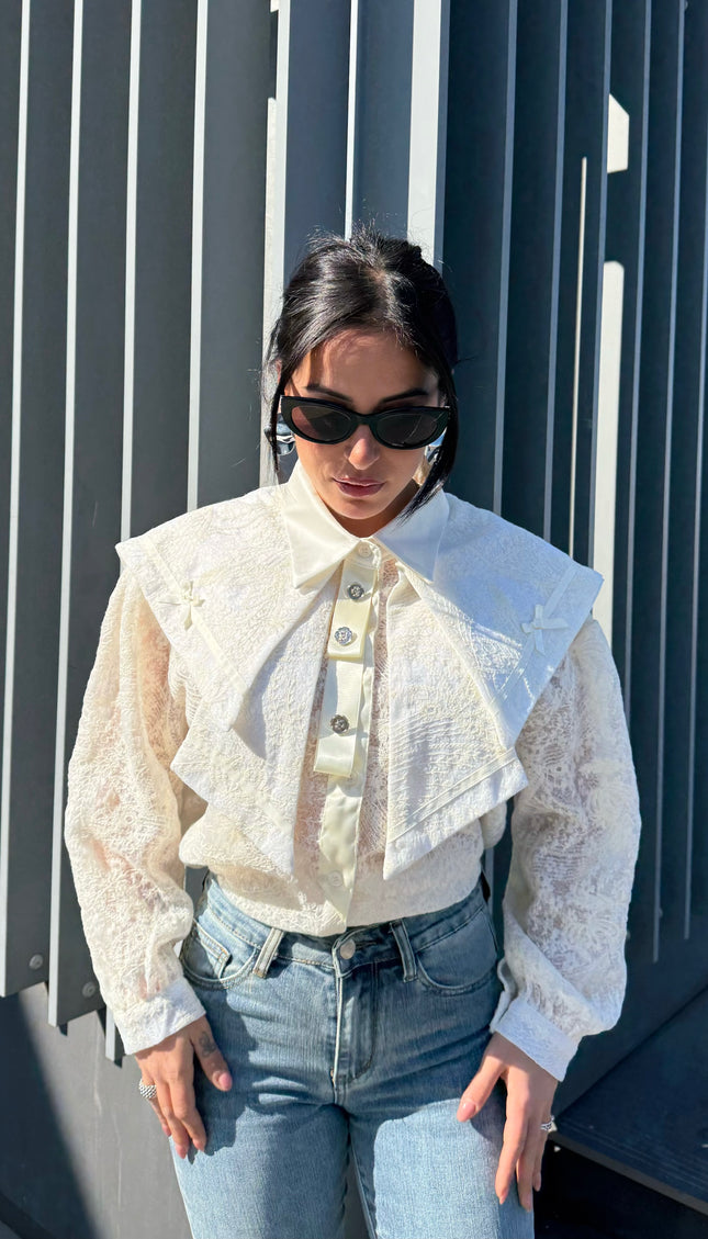 Camicia Panna Elodie