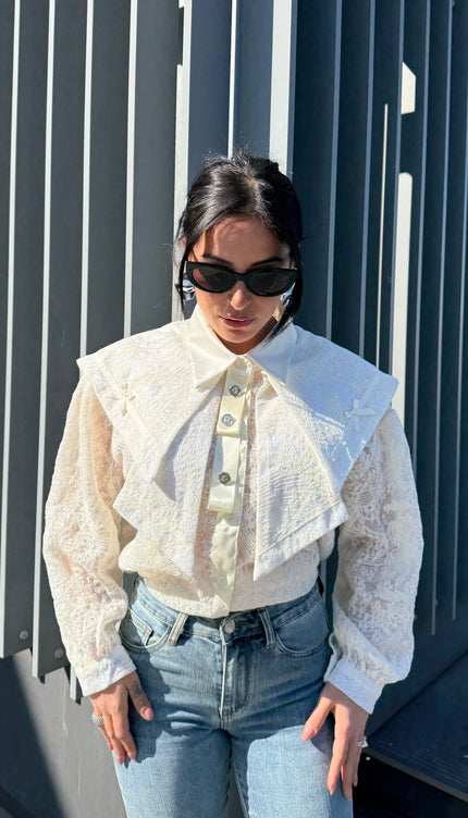 Camicia Panna Elodie