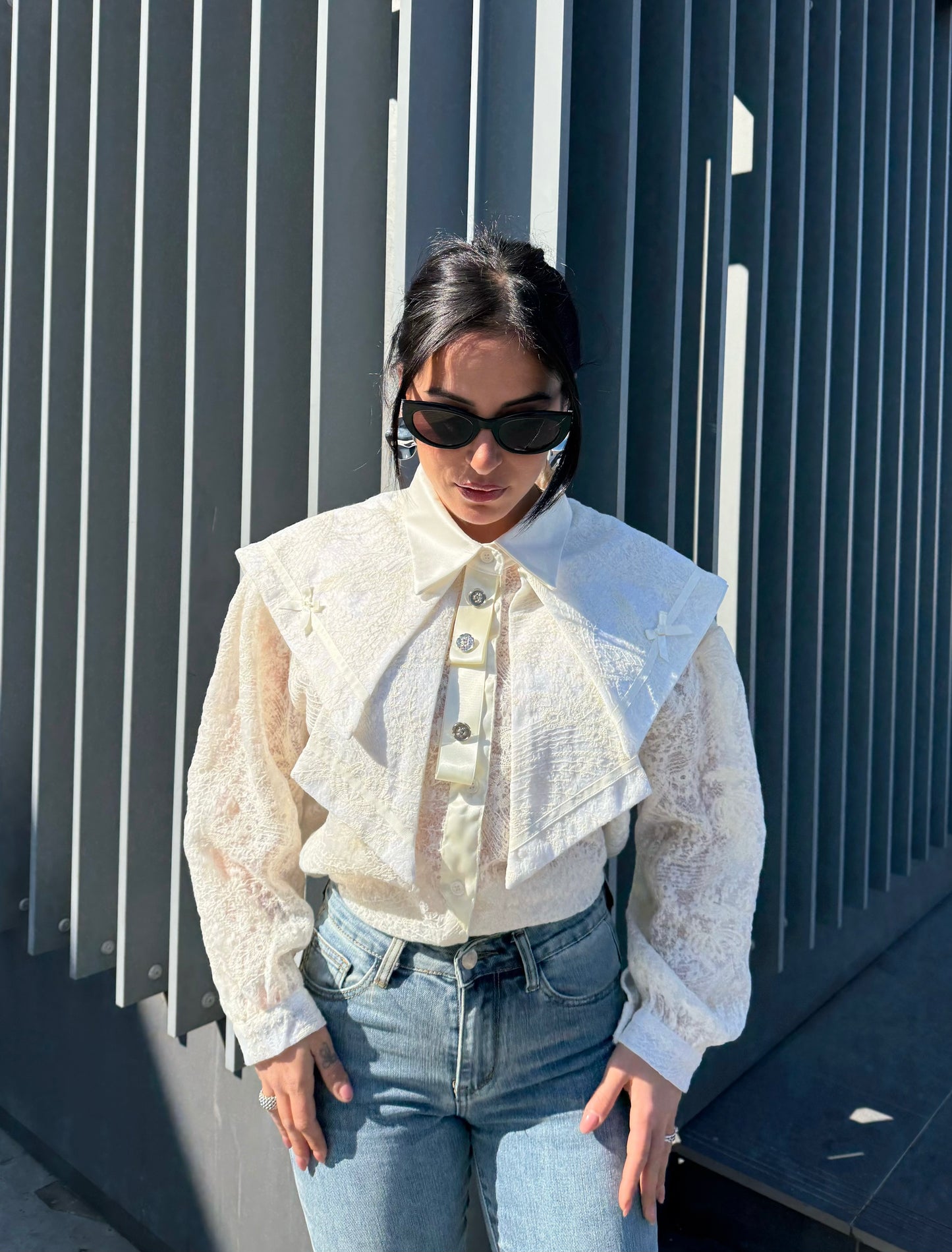 Camicia Panna Elodie