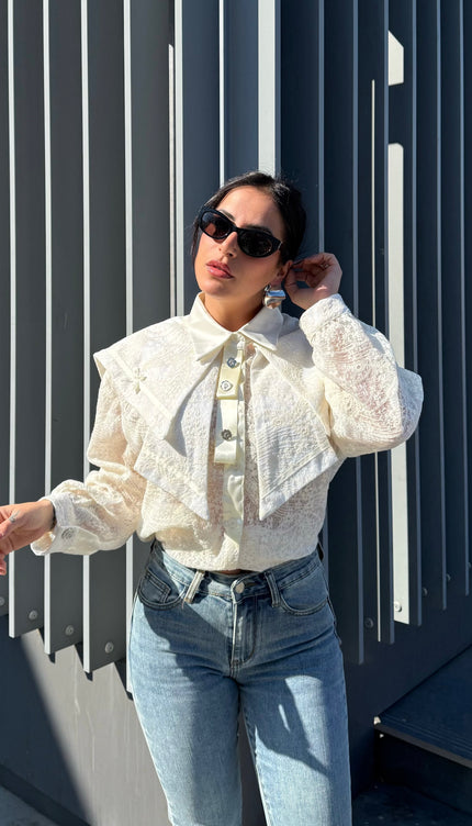 Camicia Panna Elodie